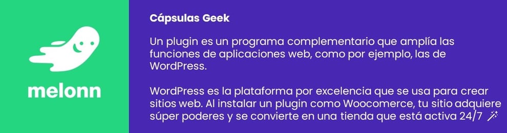 Cápsula Geek Woocomerce